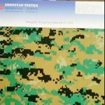 تابلو دیجیتال جنگل چاپ شده چاپ 1000d نایلون مشابه پارچه کت و شلوار اکسفورد ضد آب