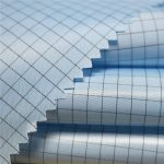 پارچه بافته شده ضد پارچه استاتیک پلی استر 5 میلی متر برای لباس های ضد استاتیک